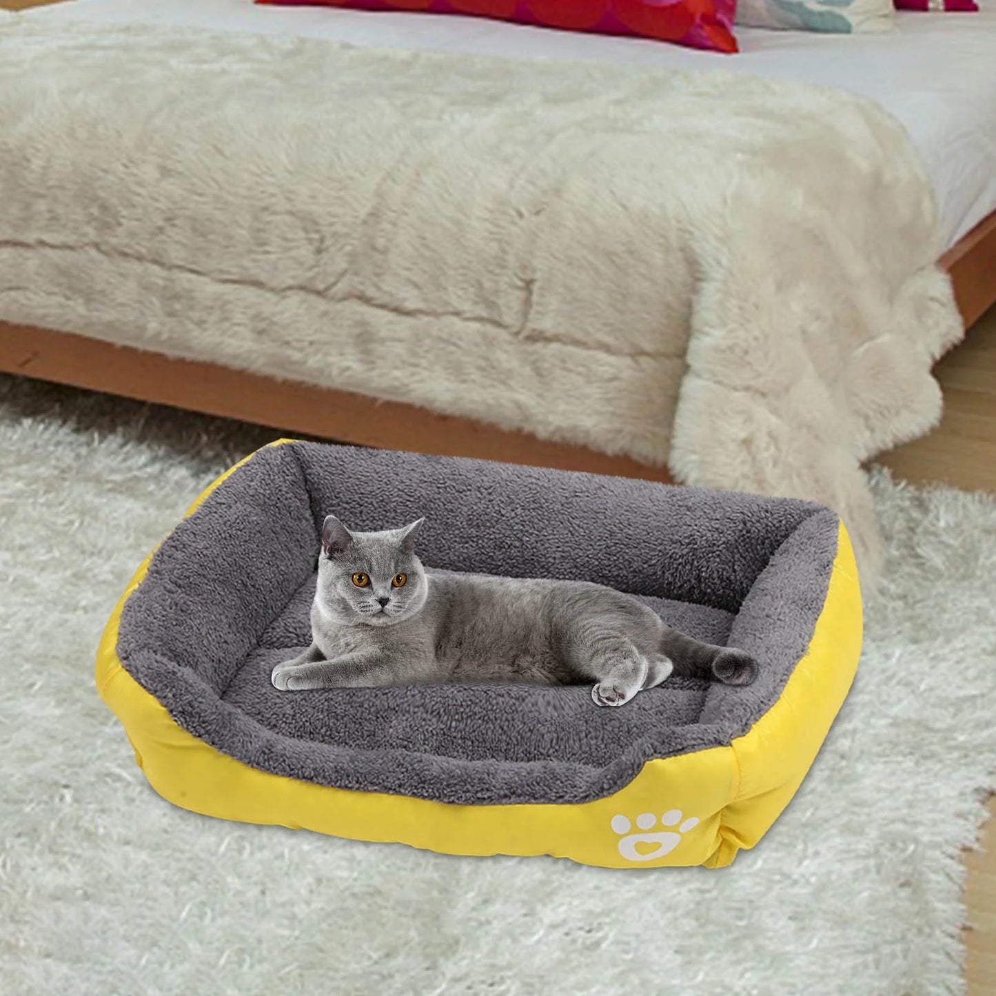Wamans Extra Large Dog Bed Pet Winter Warm Pet Bed Pet Supplies and Dog Sleeping Bed
