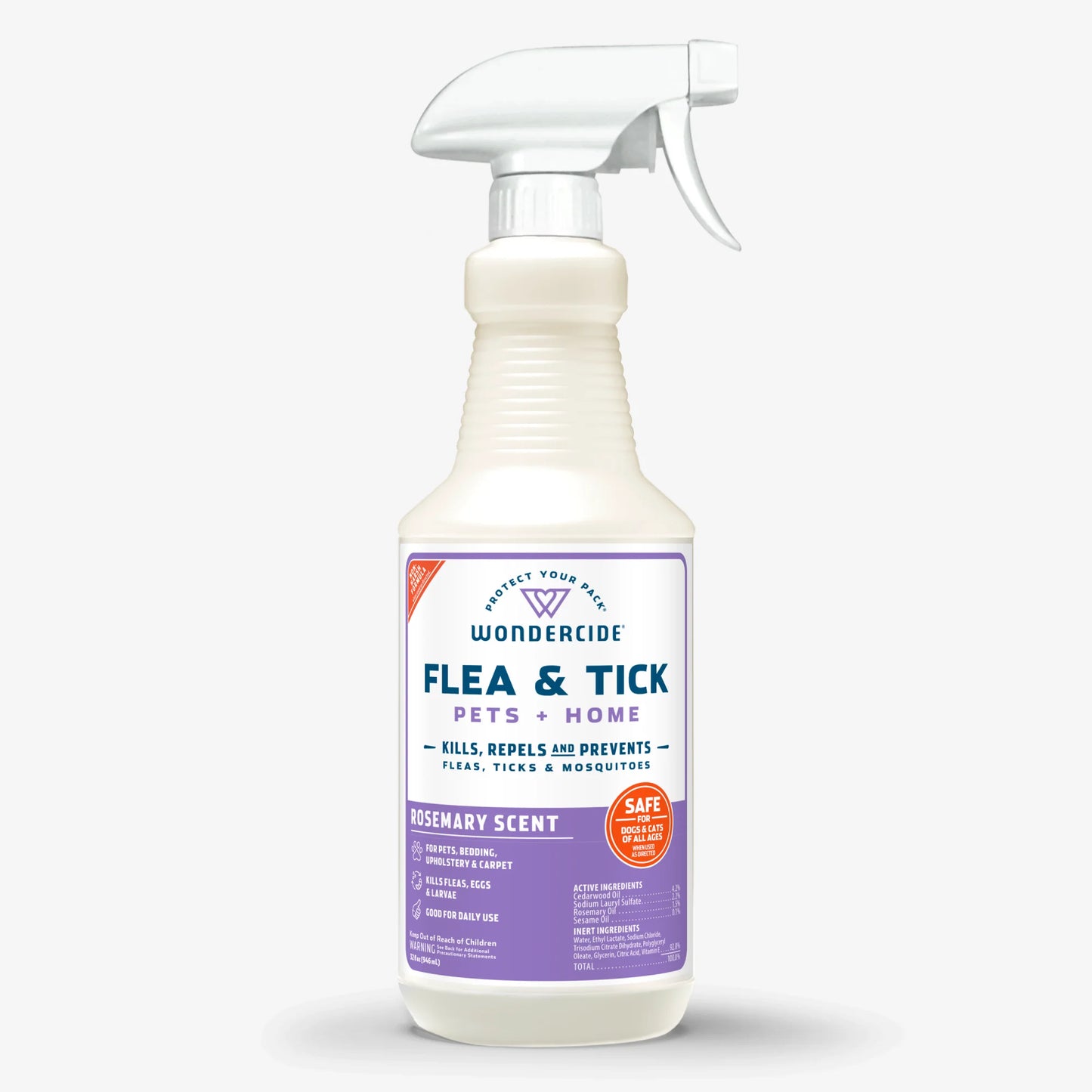 Flea & Tick Spray for Pets + Home